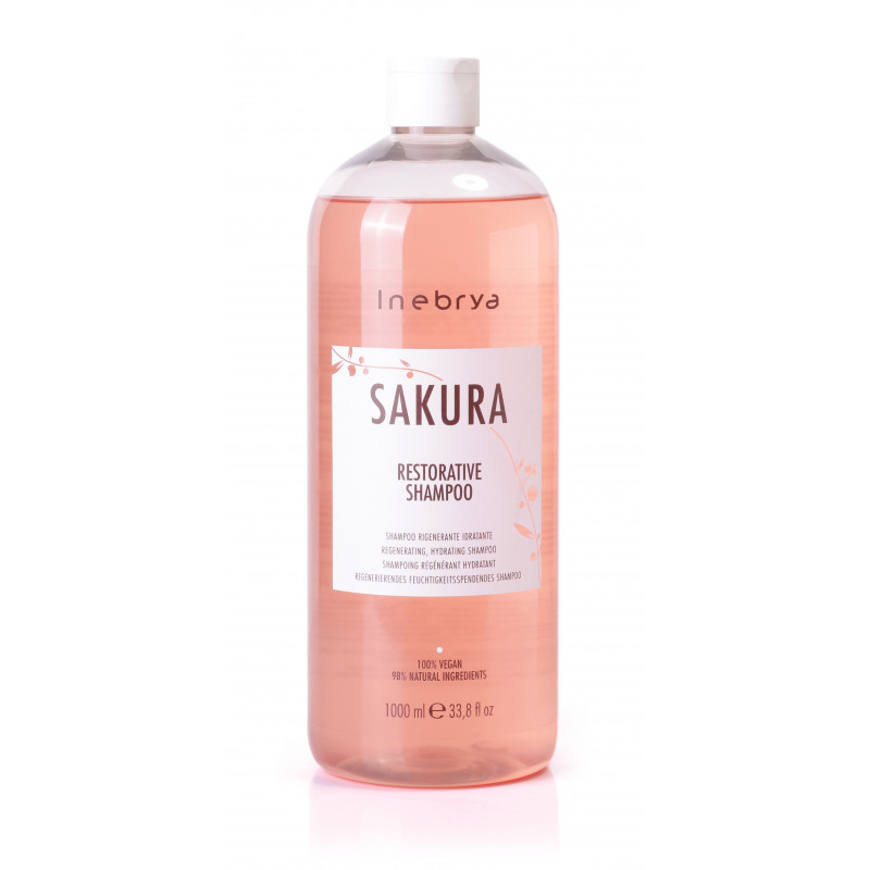 Shampoing professionnel nourrissant et hydratant Sakura - Inebrya - Maneliss