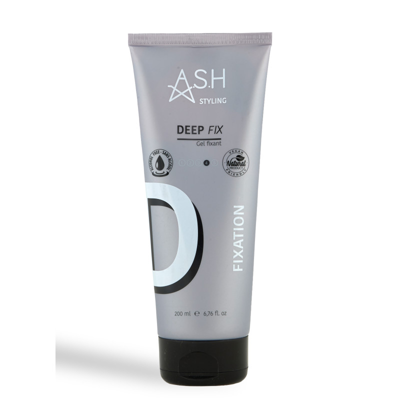 Gel coiffant professionnel Deep Fix 200ml - ASH Professional - Maneliss