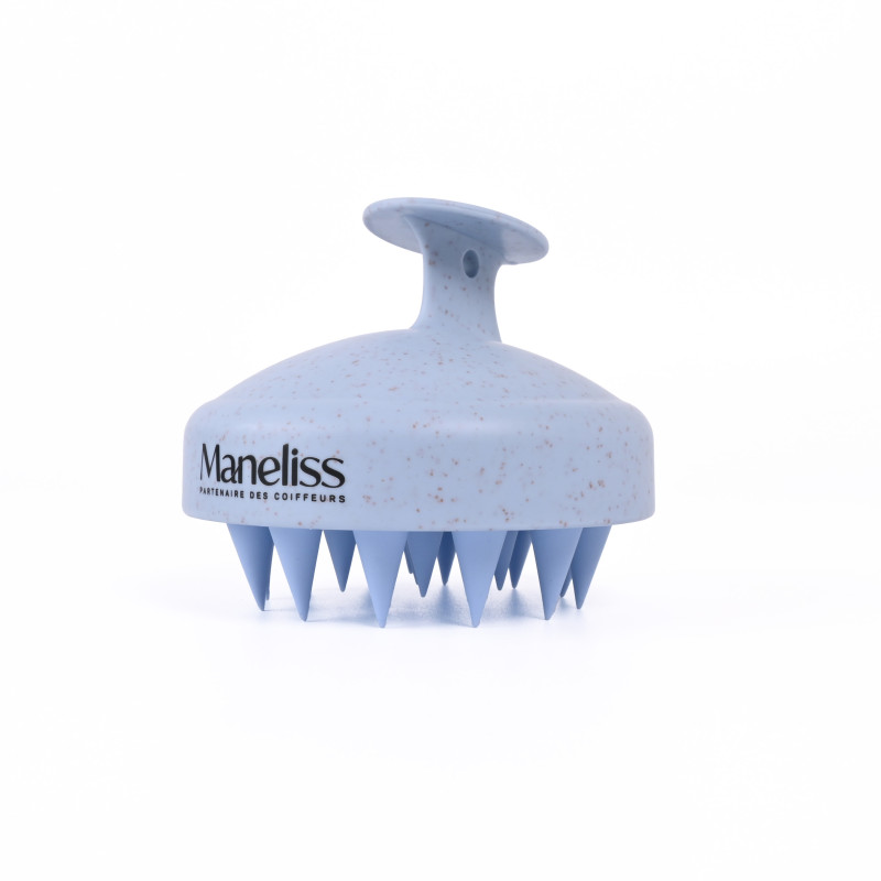 Brosse de massage bleue - Maneliss