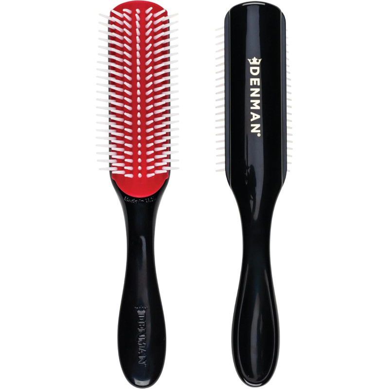 Brosse D3 7 rangs - Denman - Brosse spéciale cheveux bouclés - Maneliss